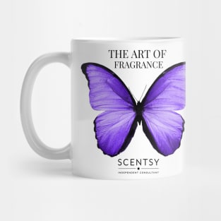 Scentsy Art of fragrance butterfly Mug